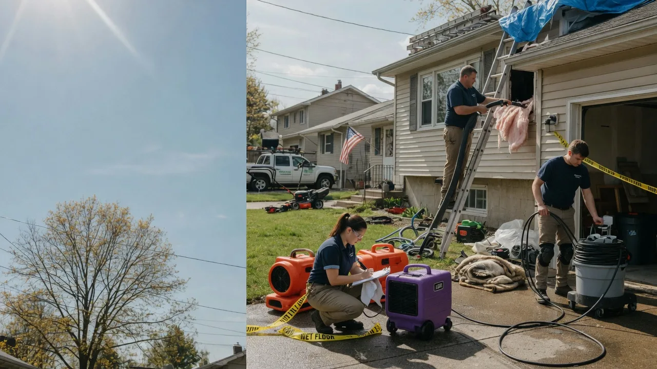 Emergency Water Removal in Cloverdale, OH near me